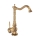 REA-B2500 - Waschtischarmatur VENICE RETRO 32 cm, gebürstetes Gold