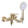REA-B2707 - AVALON Badewannenset, gebürstetes Gold