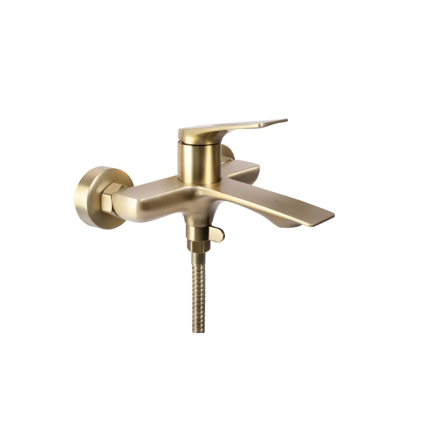 REA-B2707 - AVALON Badewannenset, gebürstetes Gold