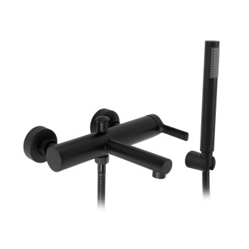REA-B4523 - Badewannen-Set PIXEL matt schwarz