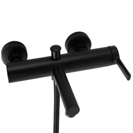 REA-B4523 - Badewannen-Set PIXEL matt schwarz
