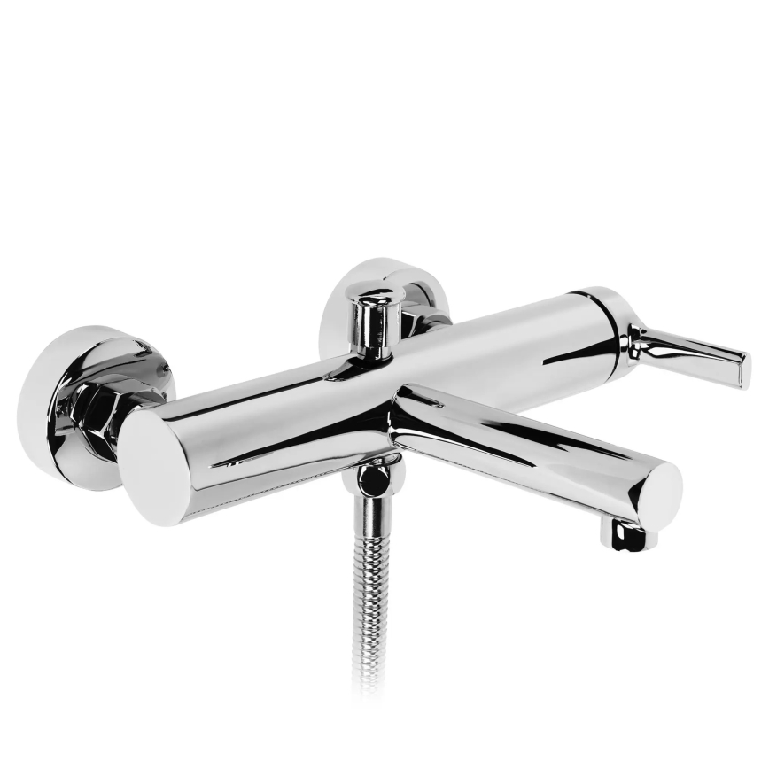 REA-B4525 - Wannenarmatur-Set PIXEL, glänzender Chrom
