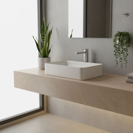 REA-B4588 - Waschtischarmatur ARLO 30 cm Nickel