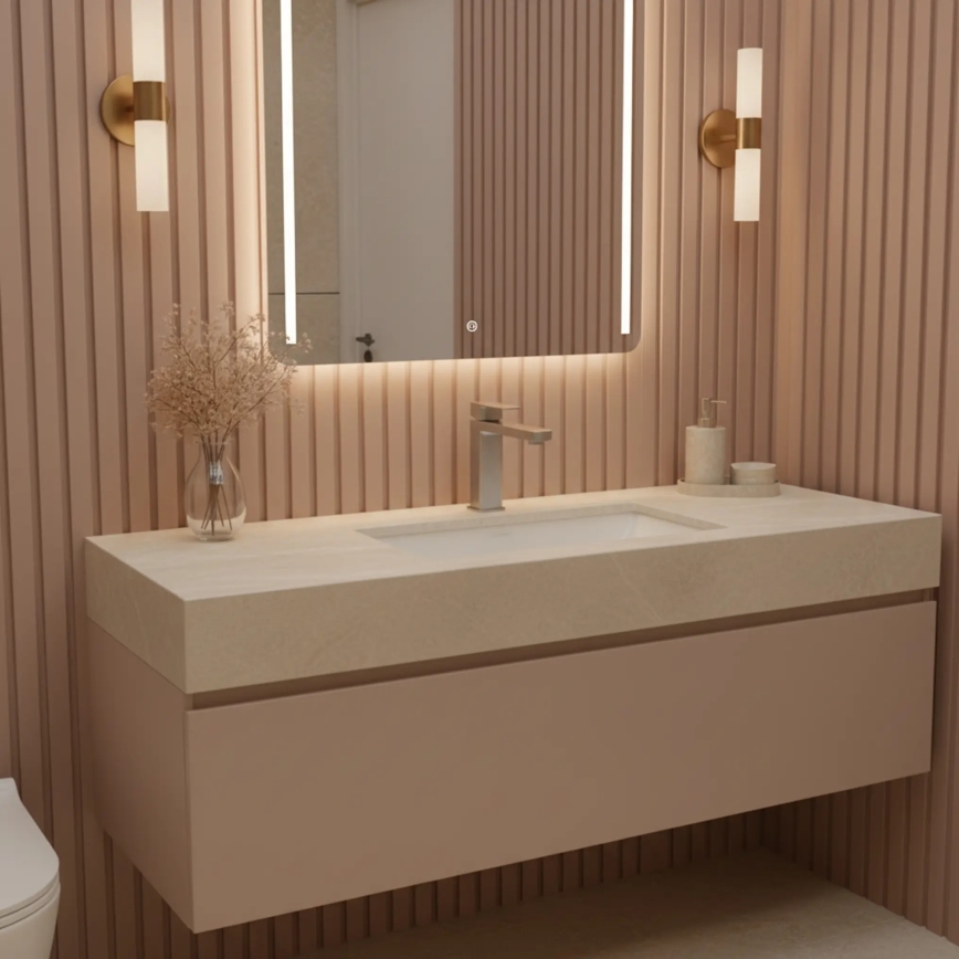 REA-B4589 - Waschtischarmatur ARLO 17 cm Nickel