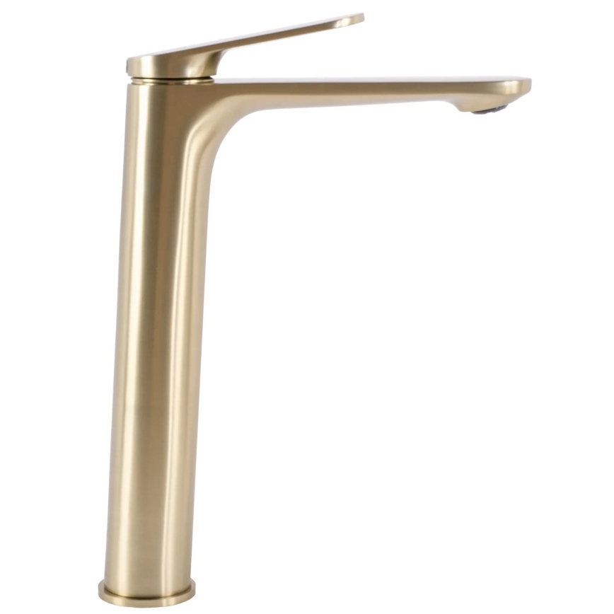 REA-B4895 - Waschtischarmatur MARCO 27,5 cm gebürstetes Gold