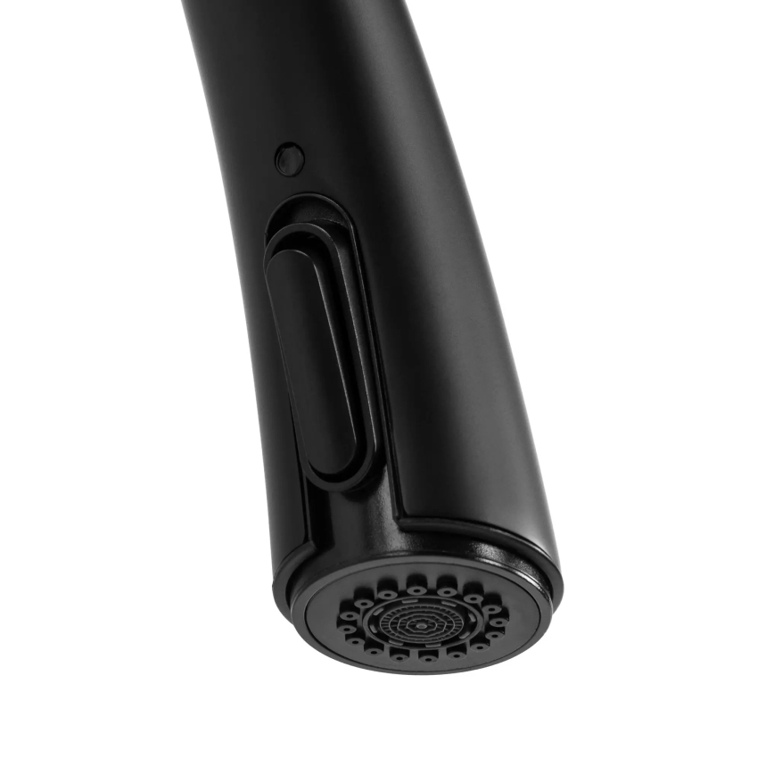 REA-B5313 - Spültischarmatur mit ausziehbarer Brause ROSS 43 cm schwarz