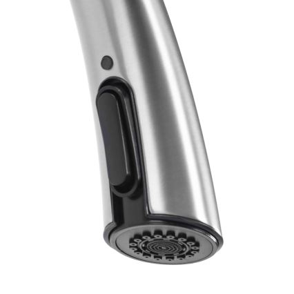 REA-B5314 - Spültischarmatur mit ausziehbarer Brause ROSS 43 cm Nickel