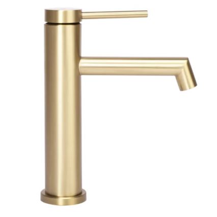 REA-B5316 - Waschbeckenarmatur FOSS 20,5 cm, gebürstetes Gold