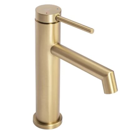 REA-B5316 - Waschbeckenarmatur FOSS 20,5 cm, gebürstetes Gold