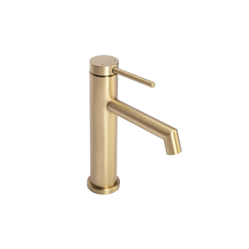 REA-B5316 - Waschbeckenarmatur FOSS 20,5 cm, gebürstetes Gold