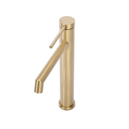 REA-B5319 - Waschtischarmatur FOSS 29,5 cm, gebürstetes Gold