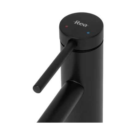 REA-B5320 - Waschtischarmatur FOSS 29,5 cm matt schwarz