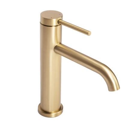REA-B5323 - Waschtischarmatur CLIF 20,5 cm gebürstetes Gold