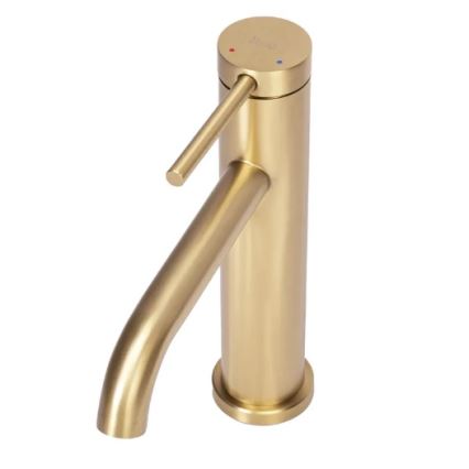REA-B5323 - Waschtischarmatur CLIF 20,5 cm gebürstetes Gold