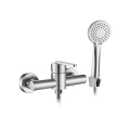 REA-B5502 - Duschset mit ONTARIO-Armatur, Nickel