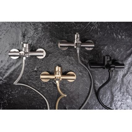 REA-B5514 - Badewannen-Set ONTARIO gebürsteter Edelstahl