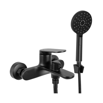 REA-B5941 - Badewannenset MARCO matt schwarz