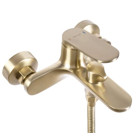 REA-B5942 - Badewannen-Set MARCO gebürstetes Gold