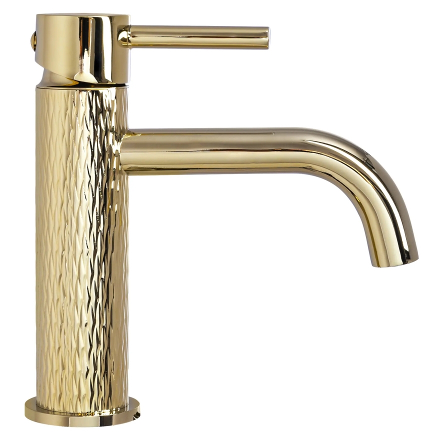 REA-B6322 - Waschtischarmatur LUNGO ART 16,5 cm goldfarben