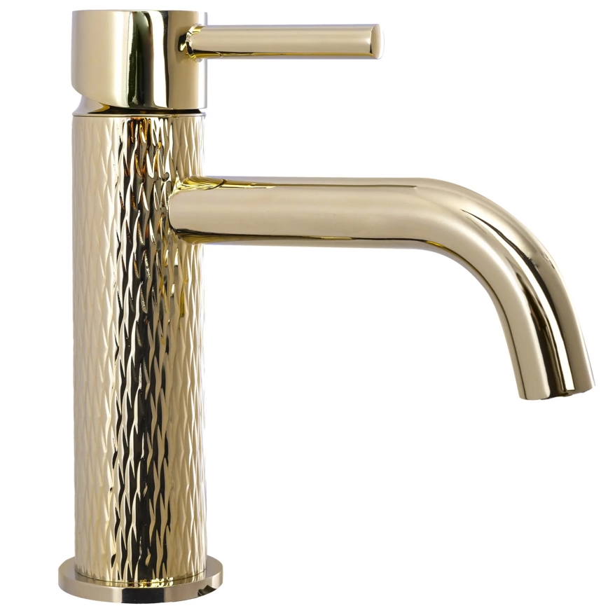 REA-B6322 - Waschtischarmatur LUNGO ART 16,5 cm goldfarben