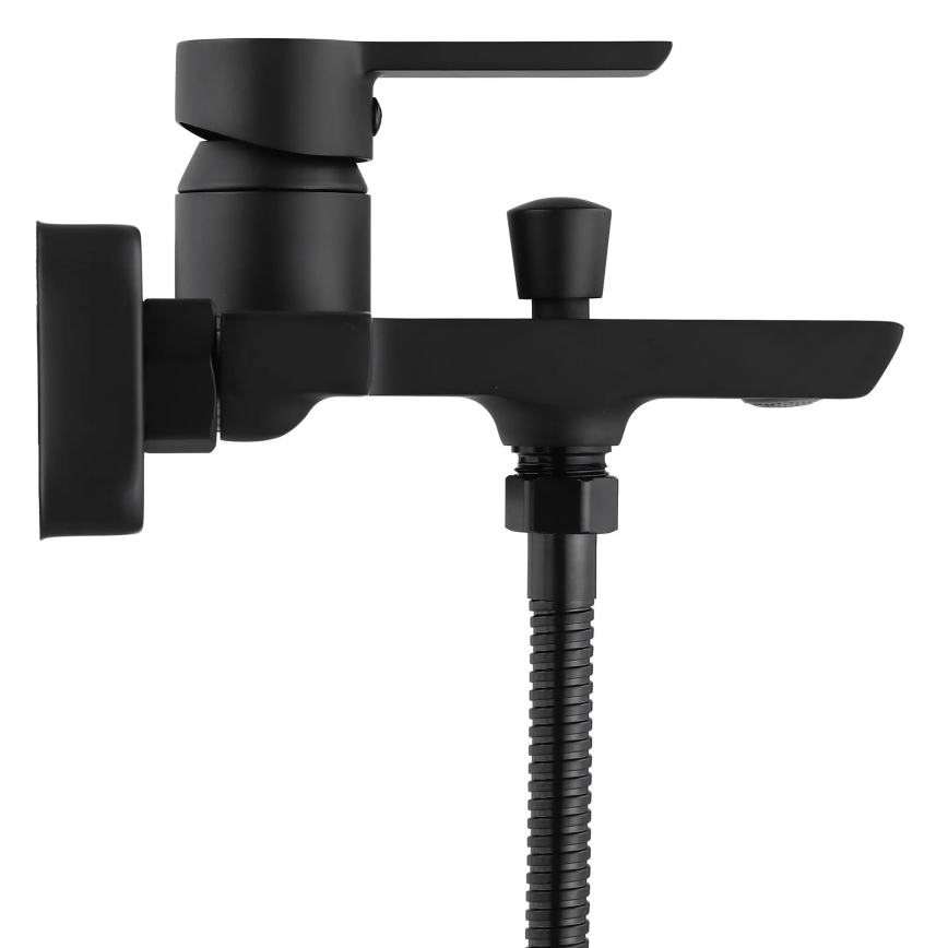 REA-B6407 - Wannenarmatur-Set ARGUS matt schwarz
