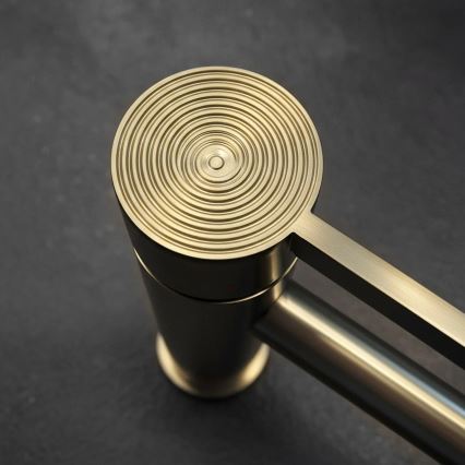 REA-B6444 - Waschtischarmatur FOSTER 18,2 cm goldfarben