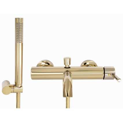 REA-B6635 - Badewannen-Set LUNGO, goldfarben