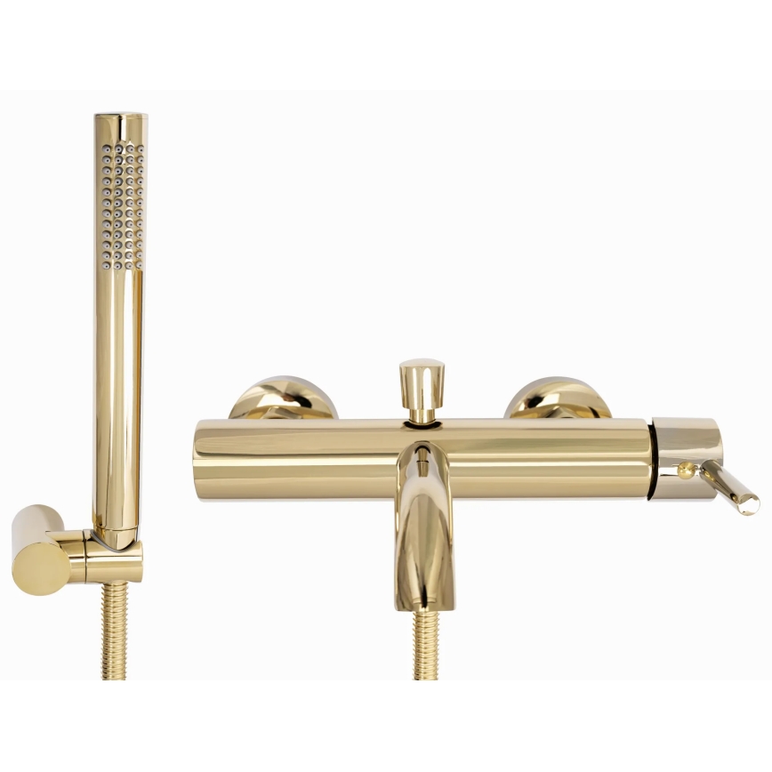 REA-B6635 - Badewannen-Set LUNGO, goldfarben