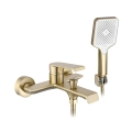 REA-B7100 - Wannenarmatur-Set HASS in gebürstetem Gold