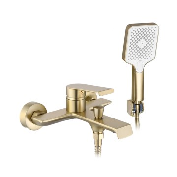 REA-B7100 - Wannenarmatur-Set HASS in gebürstetem Gold