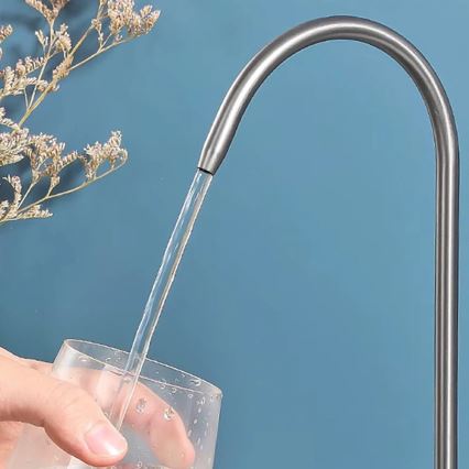 REA-B7563 - Küchenarmatur mit ausziehbarer Handbrause und integrierter Filterfunktion ECO FRESH, 37,5 cm, Nickel