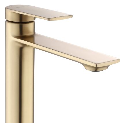REA-B7962 - Waschtischarmatur STORM 29,5 cm gebürstetes Gold