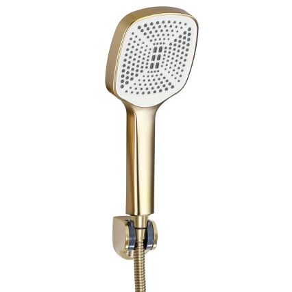 REA-B7963 - Badewannenset STORM, gebürstetes Gold