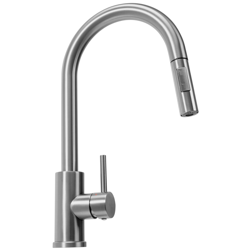 REA-B9146 - Küchenarmatur mit ausziehbarer Handbrause FRESH 39,5 cm Nickel