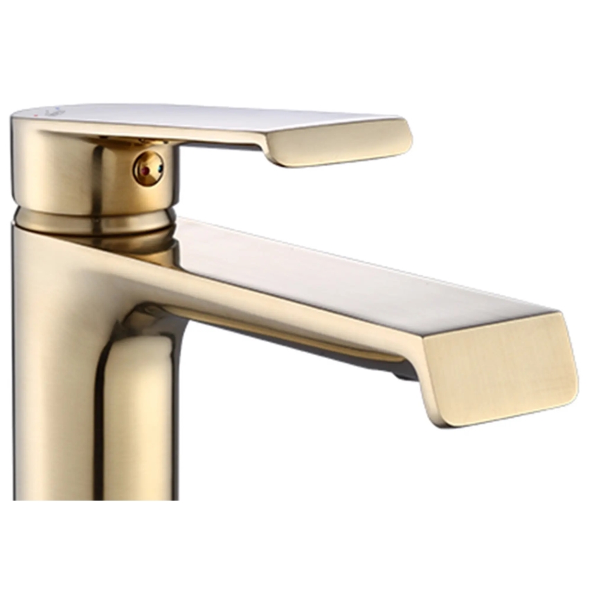 REA-B9969 - Waschtischarmatur HASS 15 cm, gebürstetes Gold-Finish