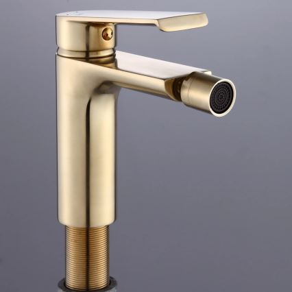 REA-B9970 - Bidetarmatur HASS 14,5 cm, gebürstetes Gold