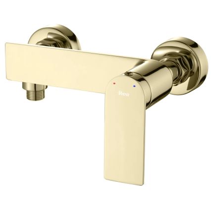 REA-B9984 - Duschgarnitur STORM mit Mischbatterie, goldfarben