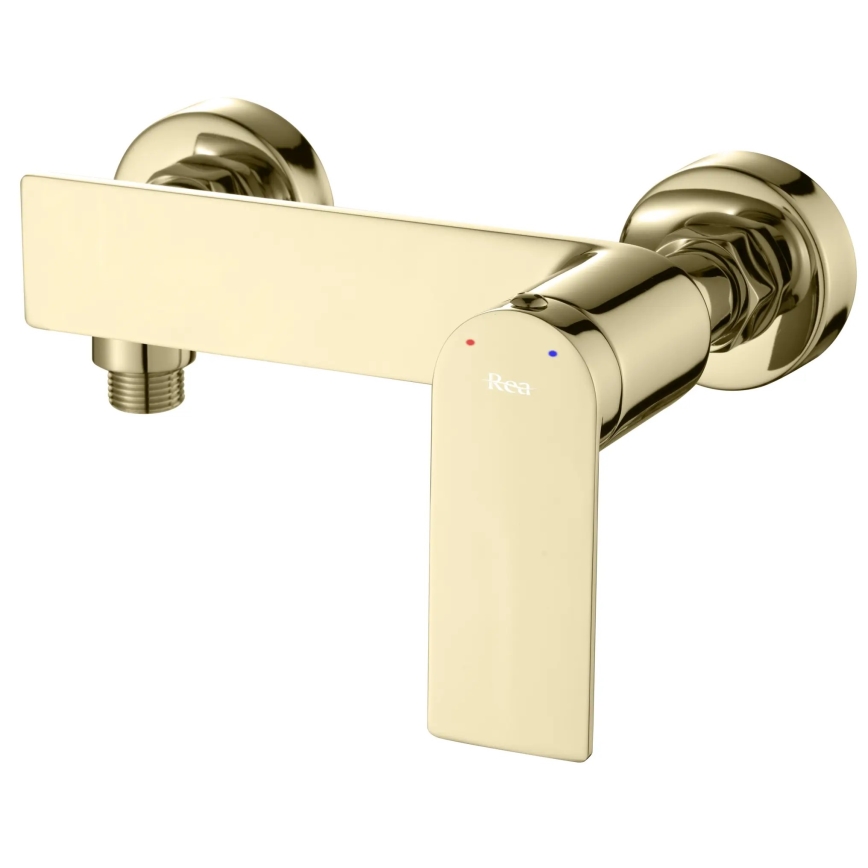 REA-B9984 - Duschgarnitur STORM mit Mischbatterie, goldfarben