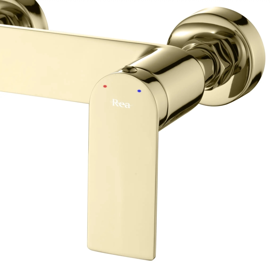 REA-B9984 - Duschgarnitur STORM mit Mischbatterie, goldfarben