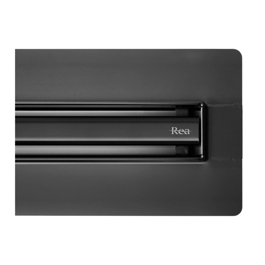 REA-G2710 - Duschrinne NEOX SLIM 80 cm Edelstahl/Schwarz