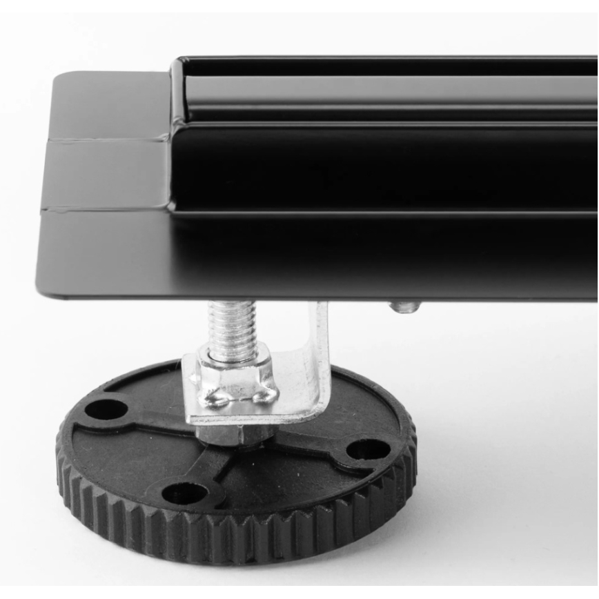 REA-G2710 - Entwässerungsrinne NEOX SLIM 80 cm Edelstahl/Schwarz