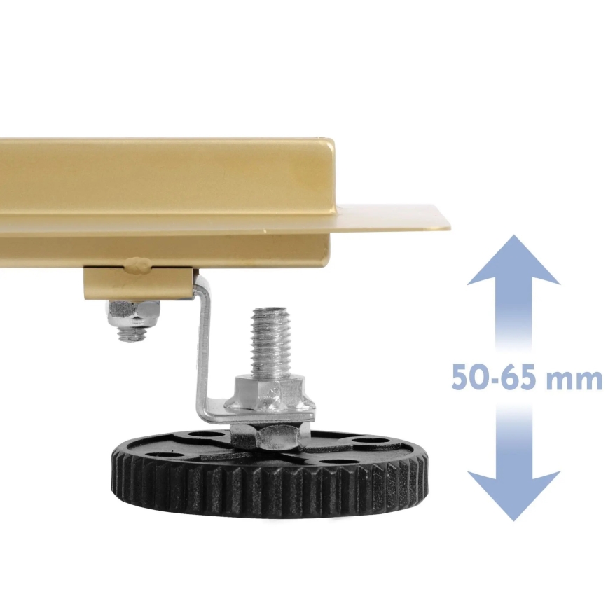 REA-G2738 - Abflussrinne NEOX PRO 100 cm gold