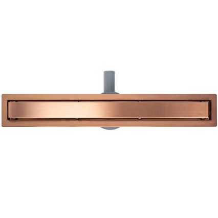 REA-G4800 - Ablaufrinne NEOX PRO 60 cm, gebürstetes Kupfer