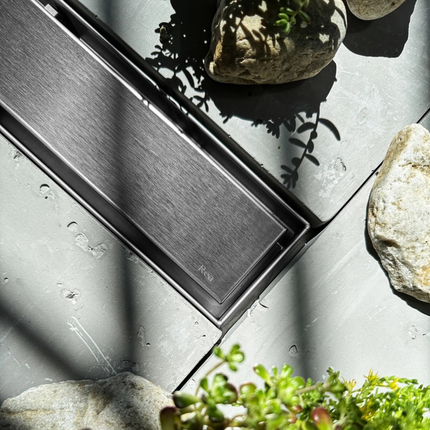 REA-G5806 - Ablaufrinne NEOX PRO 50 cm Nickel