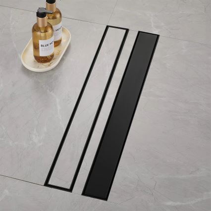 REA-G6600 - Ablaufrinne PURE NEOX 50 cm matt schwarz