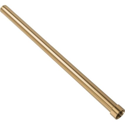 REA-K0891-Verlängerungsstange für Dusch-/Badewannenset, 51,5 cm, gebürstetes Gold