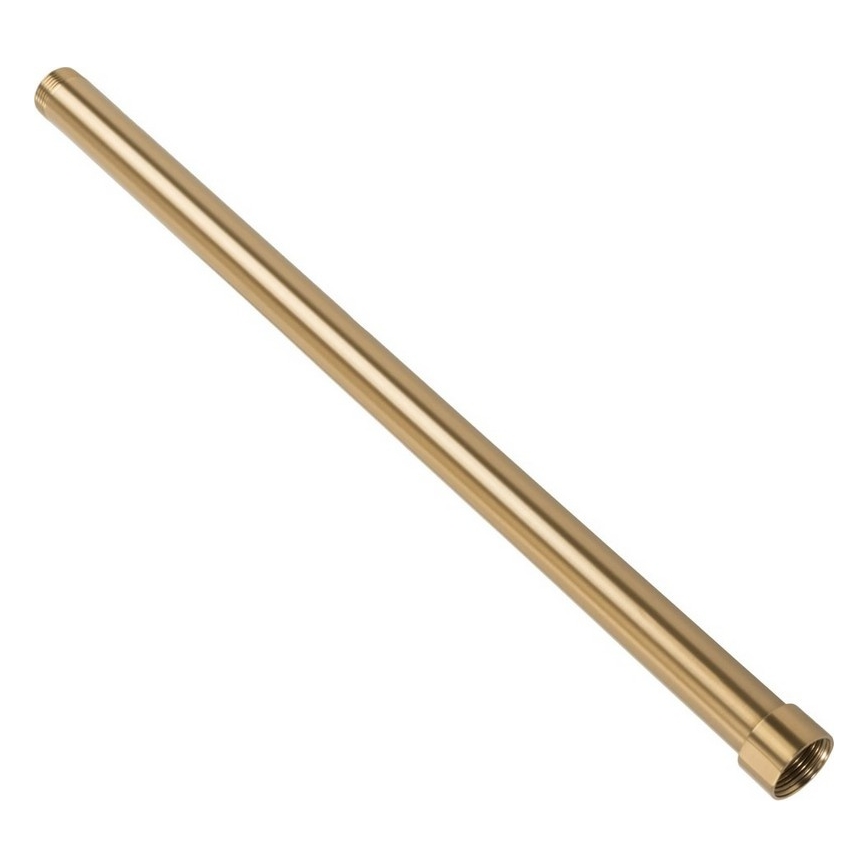 REA-K0891-Verlängerungsstange für Dusch-/Badewannenset, 51,5 cm, gebürstetes Gold