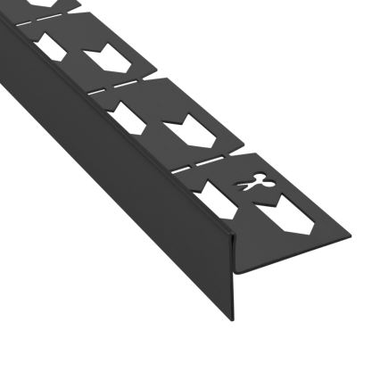 REA-K3218 - Gefälleleiste 140 cm schwarz