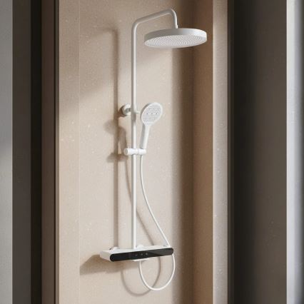 REA-P0353 - Duschset mit Mischbatterie FAREL mattweiß