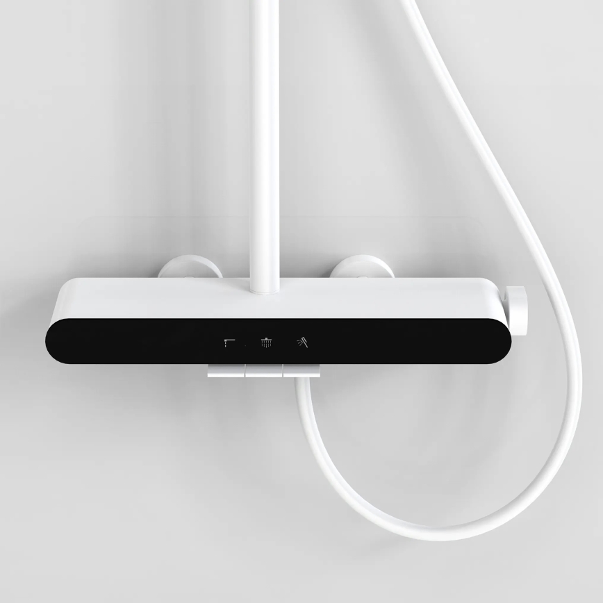 REA-P0353 - Duschset mit Mischbatterie FAREL mattweiß